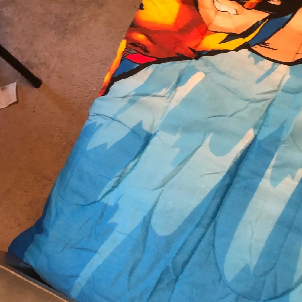 Marvel Kids Blue and Red Superhero Comforter